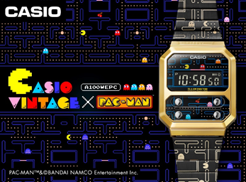 Casio to Release PAC-MAN Collaboration Model with Fun, Retro